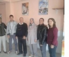 KURS ÖĞRETMENLERİNE TEŞEKKÜR ZİYARETİ Balıkesir’in Burhaniye ilçesinde, Bursa da girdiği adliye sınavlarını kazanan Halit