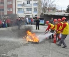28 Şubat Sivil Savunma Günü Edremit ilçesinde Mehmet Akif Ersoy