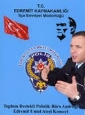 Balıkesir’in Edremit ilçesinde polis, ‘Umut Ateşi’porojesi kapsamında konser düzenledi.   