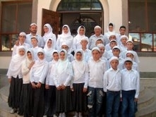 Balıkesir’in Burhaniye ilçesinde, müftülüğün camilerde açtığı yaz Kur’an kursları tamamlanırken,