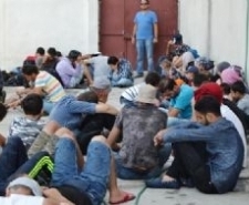 Ayvalık ilçesinde, yasa dışı yollardan Yunanistan’ın Midilli Adası’na gitmek isteyen