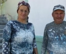 BURHANİYE’ DE KARI KOCA MİNARE USTASI Balıkesir’in Burhaniye ilçesinde, minare ustası olan Hasan Yalçın ile eşi