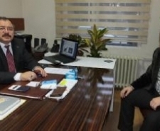 BURHANİYE DE EĞİTİME BÜYÜKŞEHİR DESTEĞİ Balıkesir’in Burhaniye ilçesinde, İlçe Milli Eğitim Müdürü Sabri Pekşen’i ziyaret
