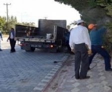 800 bin liralık lüks dublekslerin istinat duvarları kaçak çıktı Edremit ilçesinde 800 bin liralık lüks dubleks dairelerin istinat duvarları