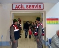 Balıkesir’in Ayvalık ilçesinde, bir otel inşaatında çalışan işçiler arasında kavga