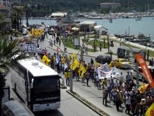 1 Mayıs İşçi Bayramı yurt genelinde olduğu gibi Balıkesir’in Ayvalık