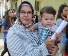 Balıkesir’in Burhaniye ilçesinde, Halk Eğitimi Merkezi Müdürlüğünün açtığı kurslar sona