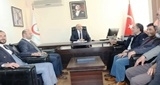AK Parti Edremit’ten müftü ve başhekime ziyaret Edremit ilçesinde AK Parti Edremit İlçe Başkanı Metin Örkçü ve