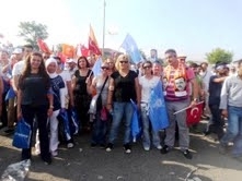 Başbakan Recep Tayip Erdoğan’ın İstanbul’da gerçekleştirdiği Kazlıçeşme Mitingine, Balıkesir’in Ayvalık