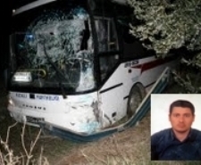 Balıkesir’in Ayvalık ilçesinde önceki akşam meydana gelen trafik kazasında karşıdan