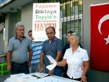 AYVALIK ULUSAL PARTİ’DEN ‘HAYIR’ AÇIKLAMASI Balıkesir’in Ayvalık ilçesinde, Ulusal Parti Ayvalık İlçe Başkanlığı önceki gün