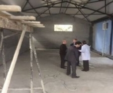 Kaymakam Sırmalı incelemelerde bulundu Edremit Kaymakamı Ali Sırmalı, Edremit Meslek Yüksekokulunda yapımı devam eden