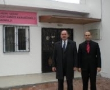 İlçe Milli Eğitim Müdürü Atanur Çağlayan yeni açılan Akçay Saniye