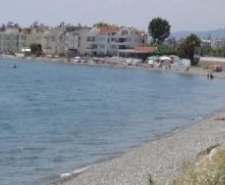 Balıkesir’in Edremit ilçesinde Ramazan Ayı’nın ilk günü vatandaşlar sahilleri boş