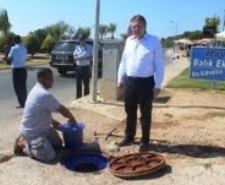 YENİ PLASTİK RÖGAR KAPAKLARI Balıkesir’in Ayvalık ilçesinde Ayvalık Belediyesi tarafından satın alınan yeni plastik