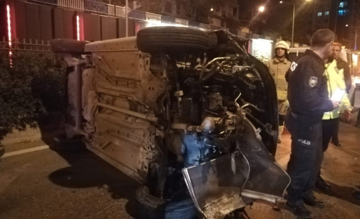  İzmir’in Karşıyaka İlçesinde 259 Promil Alkollü Sürücünün Kullandığı Otomobil,