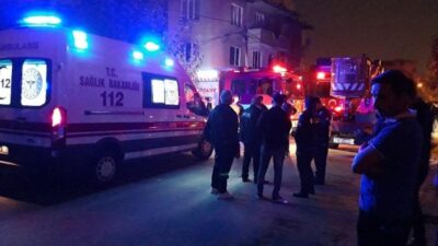  Balıkesir’de Gece Saatlerinde Bir Evde Çikan Yangında Dumandan Zehirlenen