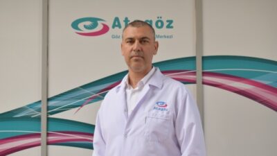  Operasyonu Gerçekleştiren Göz Hastalıkları Uzmanı Op. Dr. Aras Saklamaz