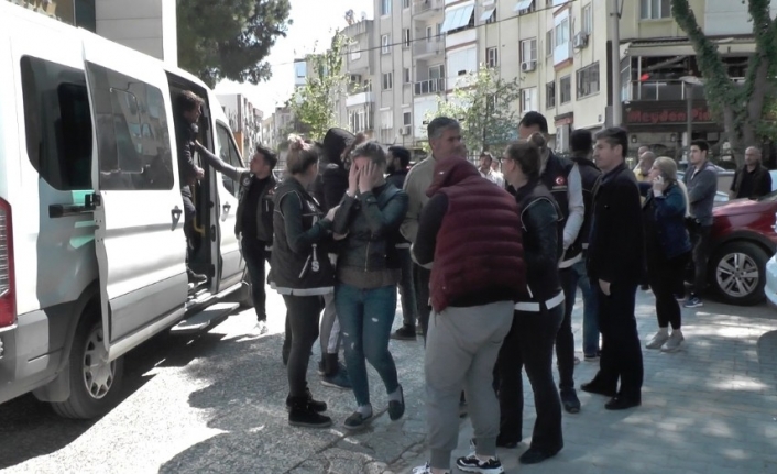Uluslararası sularda emniyet, jandarma ve sahil güvenlik ekiplerinin bir gemiye