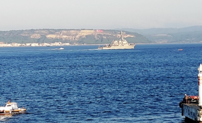  )- Çanakkale Boğazı'ndan Geçen Abd Donanmasına Ait 78 Borda