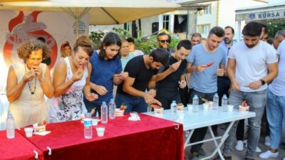 Nilüfer Belediyesi’nin Düzenlediği 7. Ürünlü Biber Festivali’nde Acısından Tatlısına Biberli