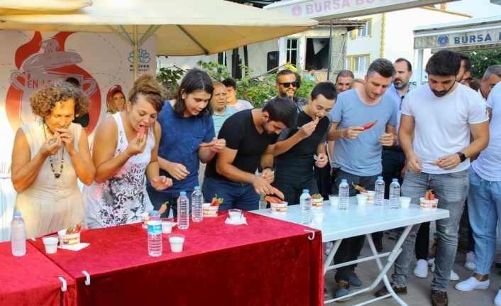 Nilüfer Belediyesi’nin Düzenlediği 7. Ürünlü Biber Festivali’nde Acısından Tatlısına Biberli