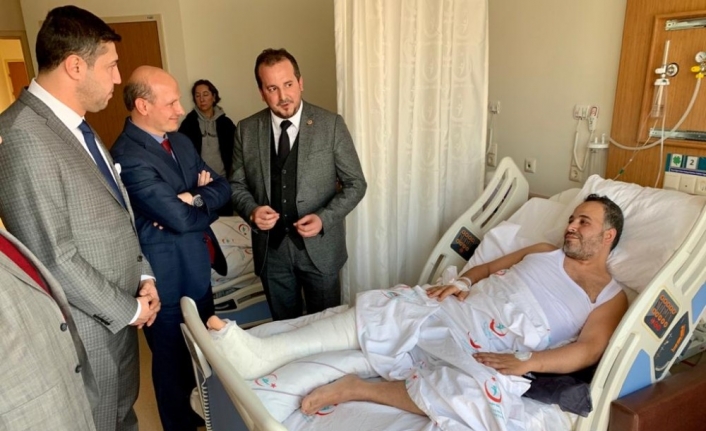  Adanaspor Maçına Giderken Eskişehir'de Trafik Kazası Geçiren Bursaspor Taraftarını