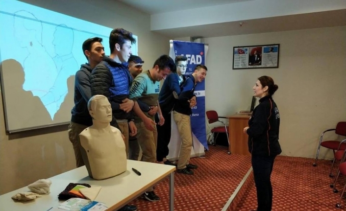Bursa’nın Mudanya ilçesinde İmam Hatip Anadolu Lisesi öğrenci ve öğretmenlerine