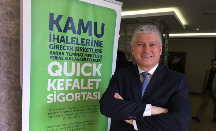 Quick Sigorta Genel Müdürü Ahmet Yaşar, "Kefalet sigortası aslında banka