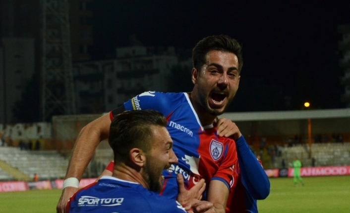 Spor Toto 1. Lig’de Adanaspor’u deplasmanda uzatma dakikalarında attığı golle