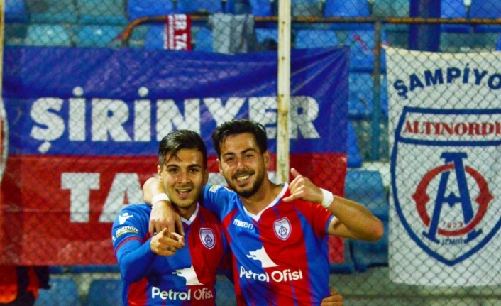 Spor Toto 1. Lig’de son haftaya Play-Off potasında giren Altınordu’da
