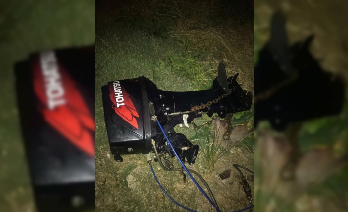 Balıkesir’in Ayvalık ilçesinde; tekne motoru çaldığı tespit edilen 1 kişi
