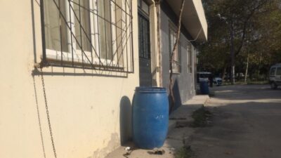  Bursa'da Bir Evin Önündeki Çöp Bidonu Yanına Bırakılan Çantadan