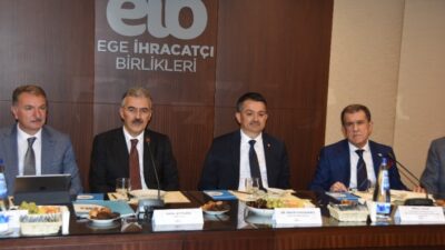  Bir Dizi Ziyarette Bulunmak Üzere İzmir'e Gelen Tarım Ve