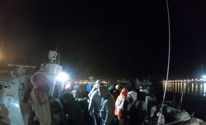Balıkesir’in Ayvalık İlçesi Açıklarında Yunanistan’ın Midilli (lesvos) Adası’na Yasa Dışı