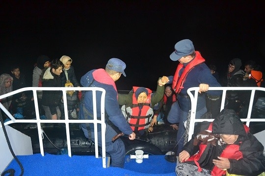  Balıkesir’in Ayvalık İlçesi Açıklarında Yunanistan’ın Midilli (lesvos) Adası’na Yasa
