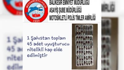 Balıkesir'de Polis Ekipleri Uyuşturucuya Geçit Vermiyor