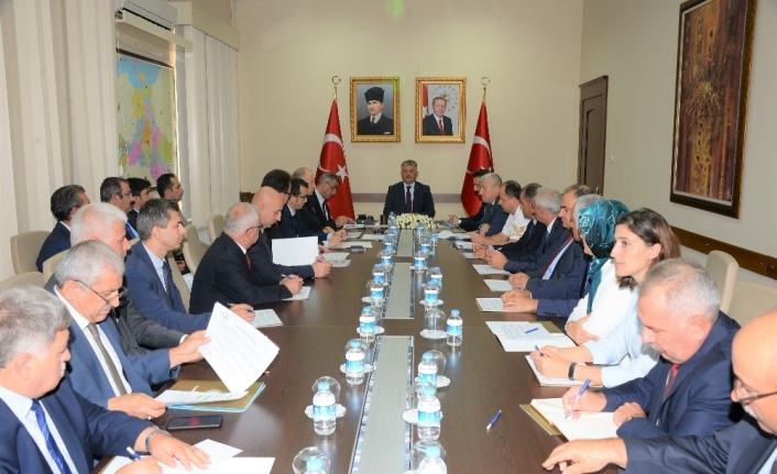  Balıkesir'de İl Uyuşturucu İle Mücadele Koordinasyon Kurulu Toplantısı Vali