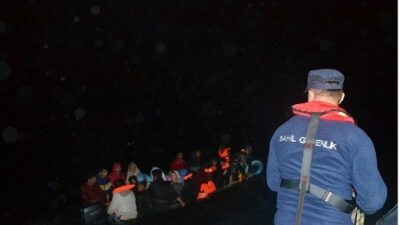 Balıkesir’in Ayvalık İlçesi Açıklarında Yunanistan’ın Midilli (lesvos) Adasına Yasa Dışı