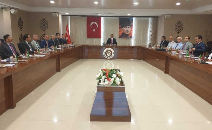  Balıkesir İl Güvenlik Ve Asayiş Koordinasyon Toplantısı, Vali Ersin