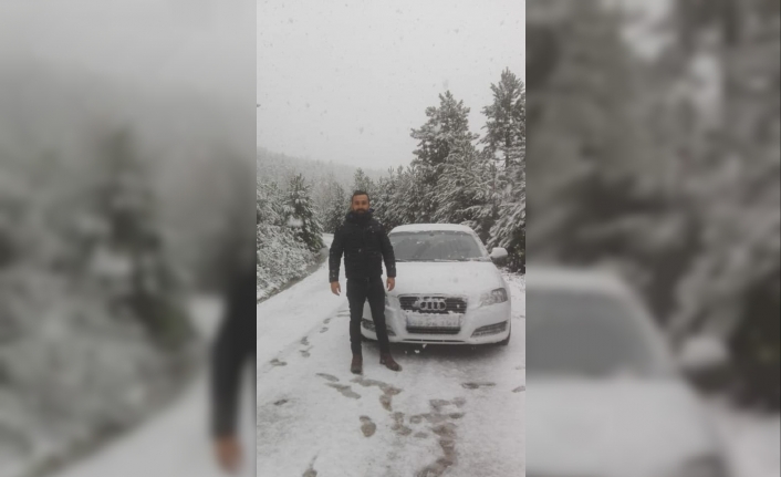 Balıkesir’de Hava Sıcaklıklarının Mevsim Normallerine Düşmesiyle Birlikte Yılın İlk Kar