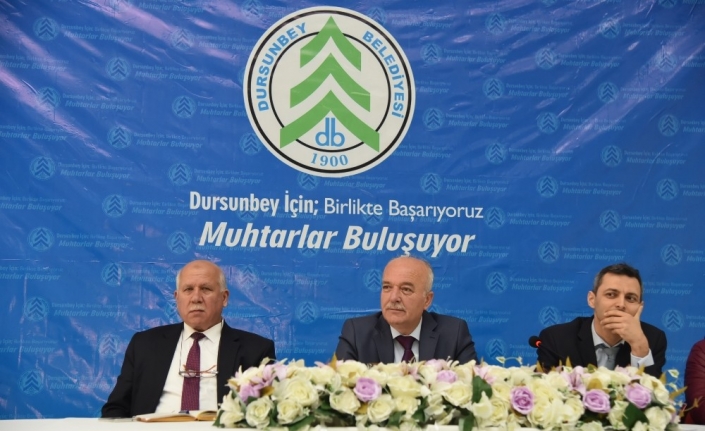 Dursunbey’de 31 Mart seçimleri sonrası göreve gelen 111 mahalle muhtarı