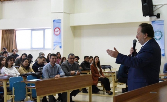 Başkan Orkan, Baün'lü Öğrencilerin Dersine Konuk Oldu