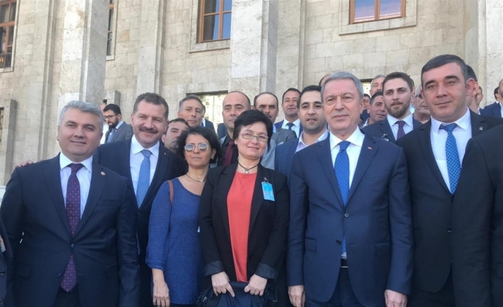  Balıkesir Büyükşehir Belediye Başkanı Yücel Yılmaz, Cumhurbaşkanı Recep Tayyip