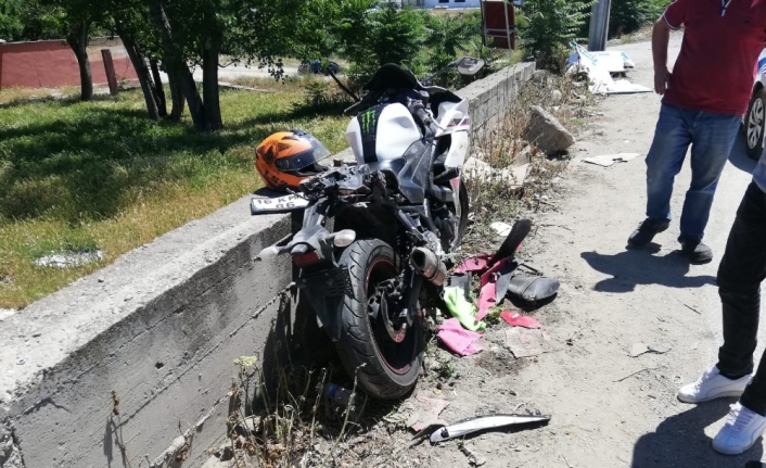 Bursa’nın İnegöl ilçesinde bayram iznine gelen bir teğmen, kullandığı motosikletin
