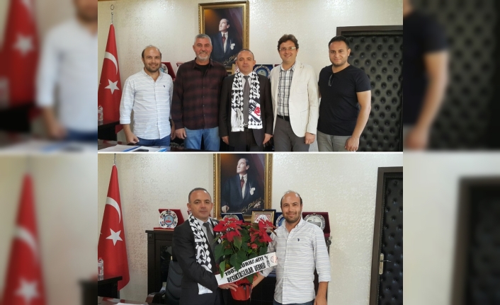  Beşiktaşlılar Kaymakam Öner'i Ziyaret Etti