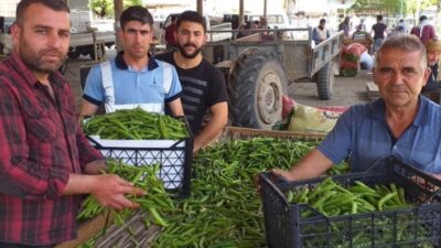 İzmir’in Ödemiş ilçesine bağlı bakla ve bezelye üretimi ile ünlü