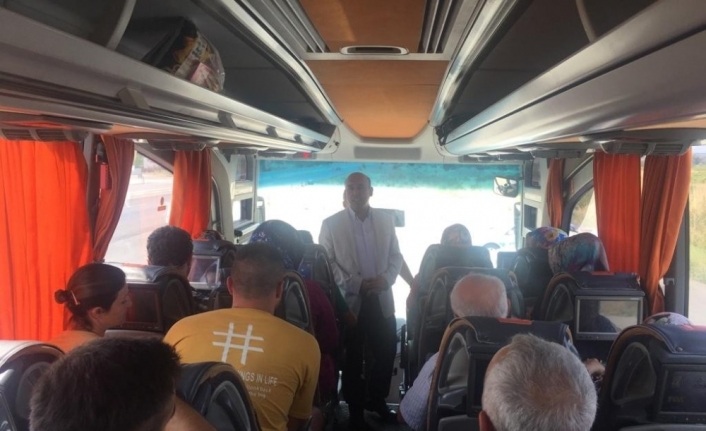  Biga'da Kurban Bayramı Sonrası Trafik Uygulaması