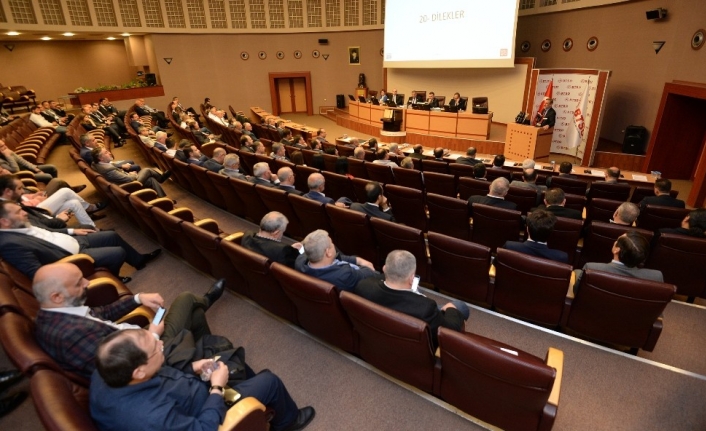 BTSO Yönetim Kurulu Başkanı İbrahim Burkay, ikinci görev dönemlerinde bir