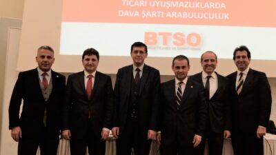 Bursa Ticaret ve Sanayi Odası (BTSO), kurduğu Tahkim ve Arabuluculuk